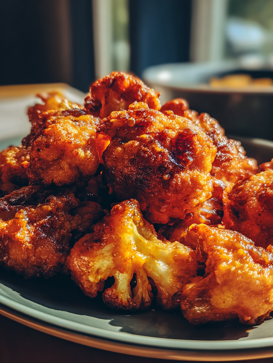 Bang Bang Cauliflower Bites Recipe Crispy Vegan Appetizer