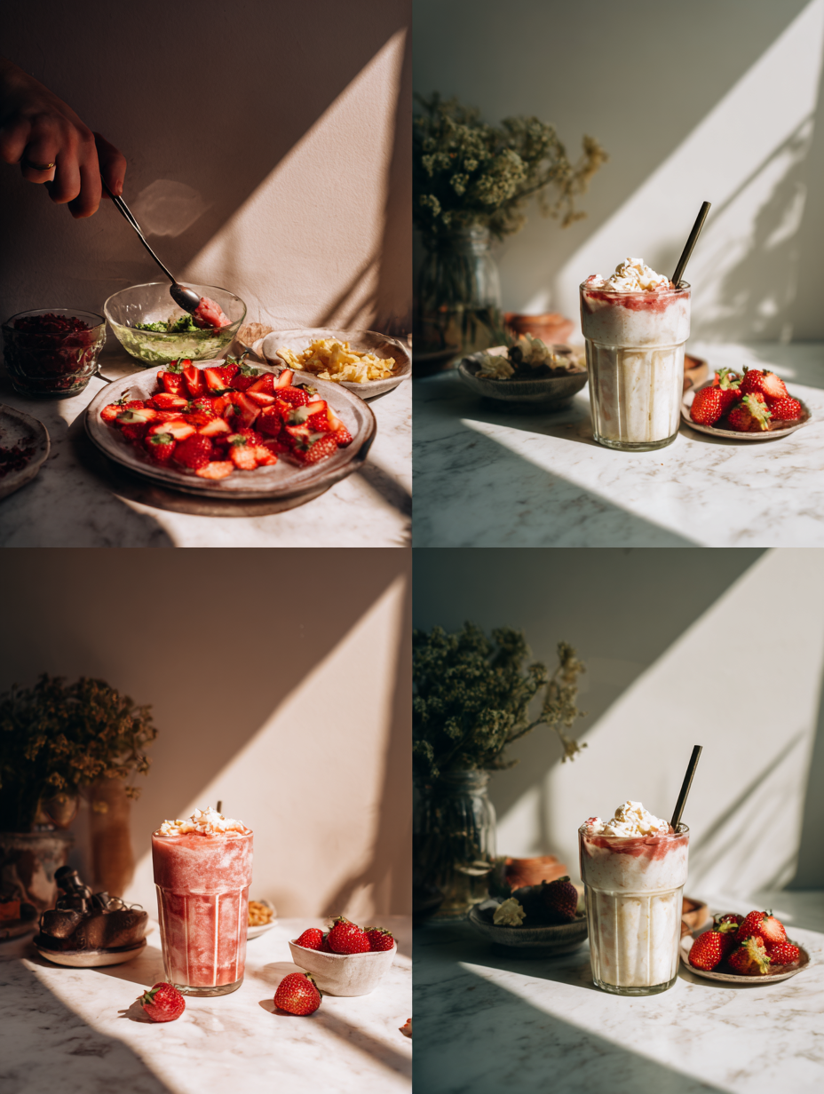 Steps for Strawberry Slushie Recipe A Refreshing Frozen Delight for Su